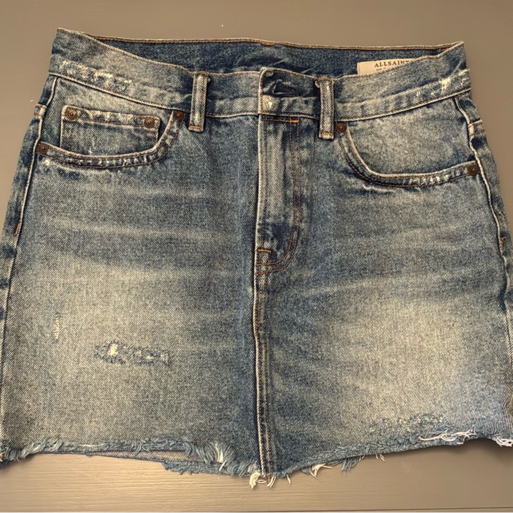 All Saints Jean Skirt